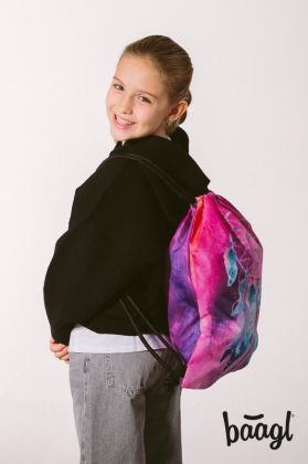 BAAGL Sáček na obuv Lapač snů růžový