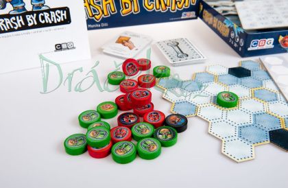 Stolní hra Bourací autíčka