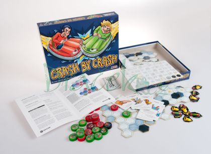 Stolní hra Bourací autíčka