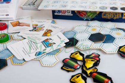 Stolní hra Bourací autíčka