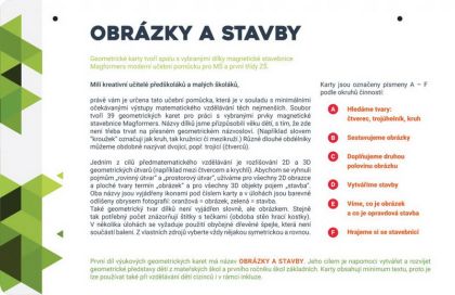 Karty Magformers Geometrie 1