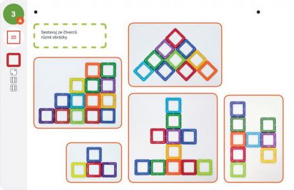 Karty Magformers Geometrie 1