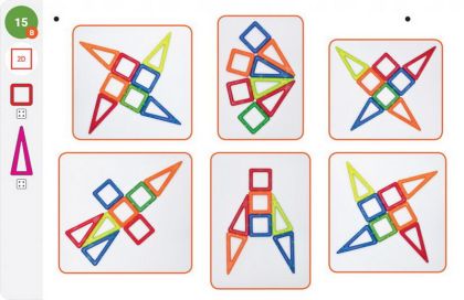 Karty Magformers Geometrie 1