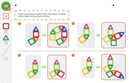 Karty Magformers Geometrie 1