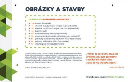 Karty Magformers Geometrie 1