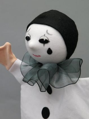 Pierot 25cm, maňásek