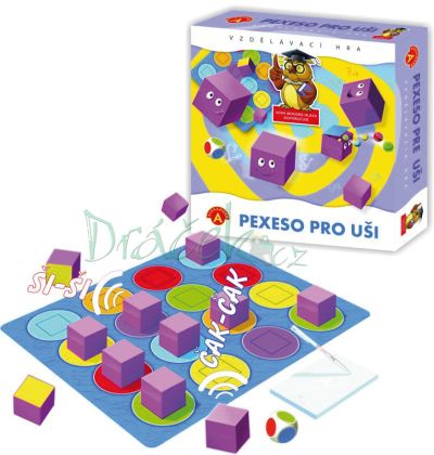 Vzdělávací hra Pexeso pro uši