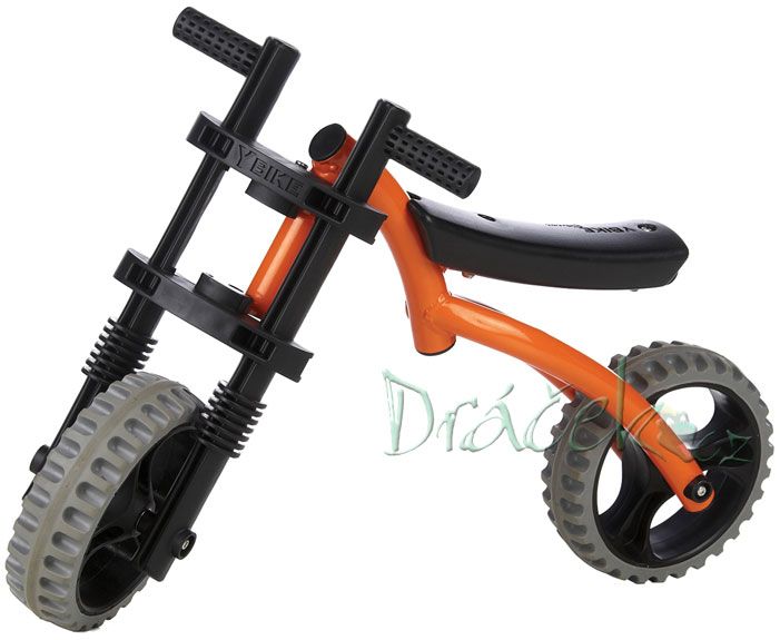 Odrážedlo YBIKE Xtreme - oranžová