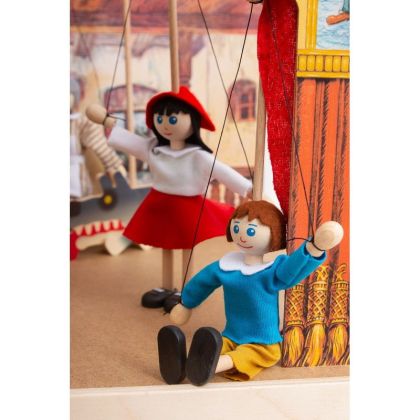 Loutkové divadlo Mašek - 3 pohádky Červená karkulka, Hrnečku vař a Perníková chaloupka