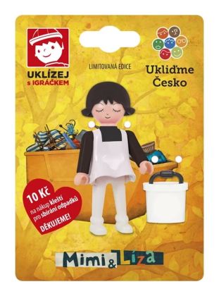 Efko, Uklízej s IGRÁČKEM Mimi a Líza - figurka Mimi s kyblíkem