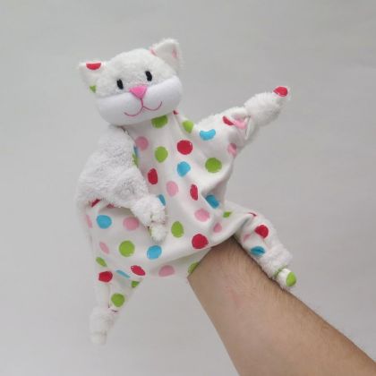 Moravská Ústředna Uzlíkový maňásek Kočička