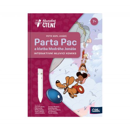 Albi interaktivní mluvící kniha - Parta Pac a kletba Modrého Jonáše - Kouzelné čtení