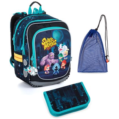 3 - dílný školní set Topgal ENDY 23012 B Medium