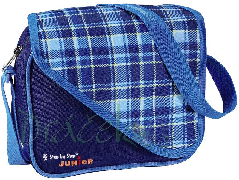 Dětská taška Hama Step by Step JUNIOR Alpbag Boys - modrá kostka