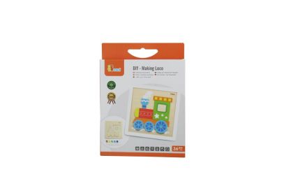 VIGA, Dřevěné malování - lokomotiva