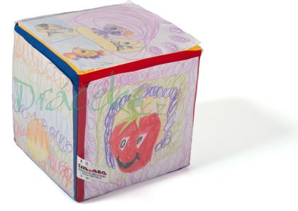 Kostka s folií na obrázky