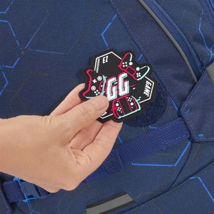 Školní batoh coocazoo PORTER, Blue Motion, certifikát AGR