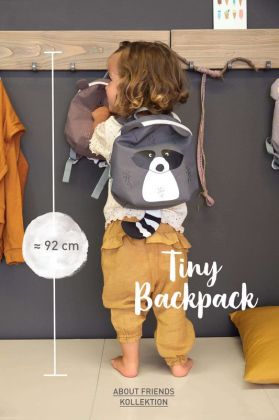 Dětský batoh Lässig Tiny Backpack About Friends Racoon -  Mýval