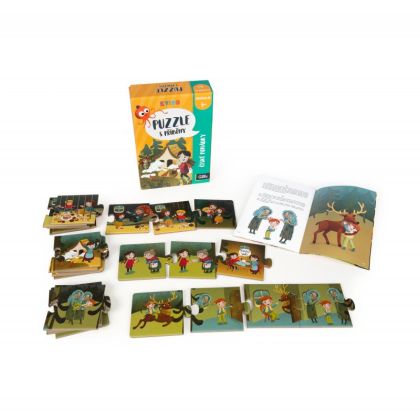 Albi, Kvído - Puzzle s příběhy - české pohádky