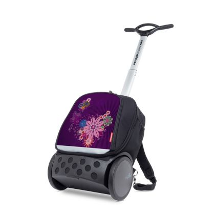 Školní a cestovní batoh na kolečkách Nikidom Roller UP Bloom  XL (27l)