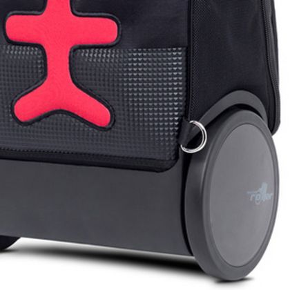 Školní a cestovní batoh na kolečkách Nikidom Roller UP Bloom  XL (27l)