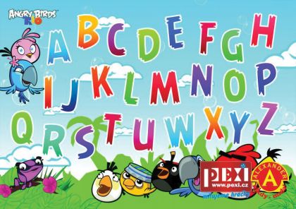 Angry Birds RIO - Puzzle 20 Maxi - Písmenka