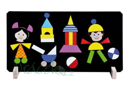 Detoa Magnetické puzzle Děti