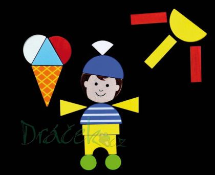 Detoa Magnetické puzzle Děti