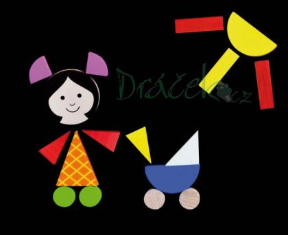 Detoa Magnetické puzzle Děti