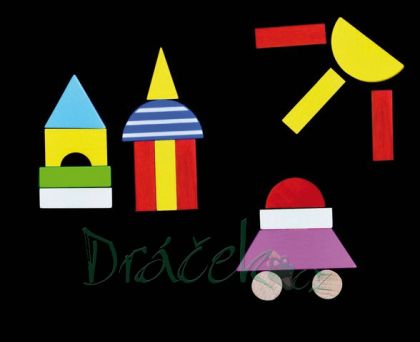 Detoa Magnetické puzzle Děti