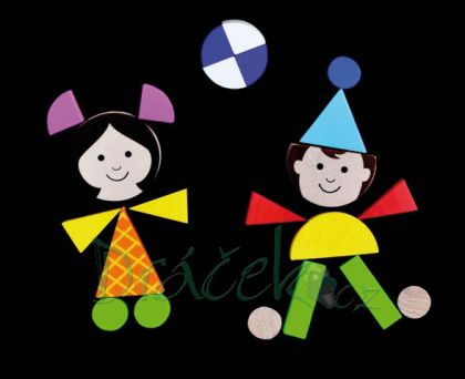 Detoa Magnetické puzzle Děti