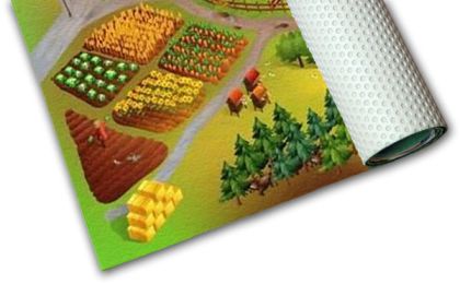 Hrací podložka Farma 100x150