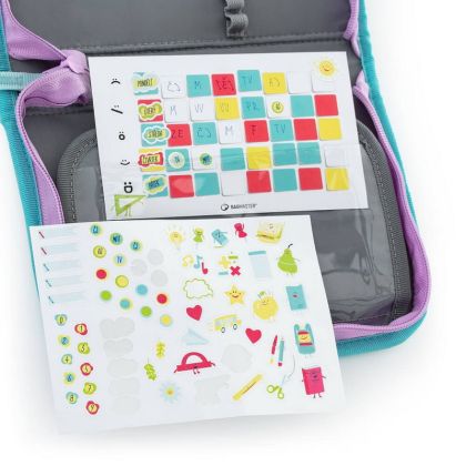 BAGMASTER, Školní dvouchlopňový penál CASE BETA 22 B - Panda