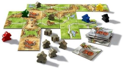 Carcassonne 1. rozšíření Hostince a katedrály