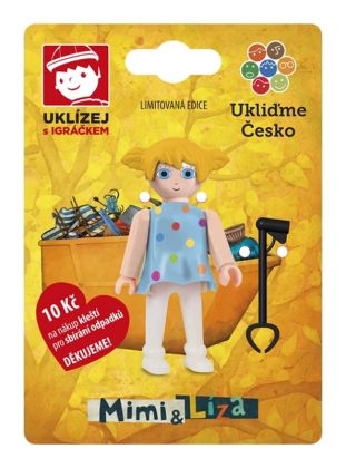 Efko, Uklízej s IGRÁČKEM Mimi a Líza - figurka Lízy s kleštěmi
