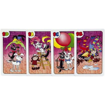 Bonaparte Kvarteto Pojď s námi do pohádky společenská hra - karty v papírové krabičce 6x9x1,5cm