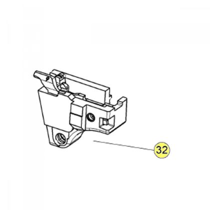 Domecek spoušte s vyhazovacem MS, sestava - Walther P99
