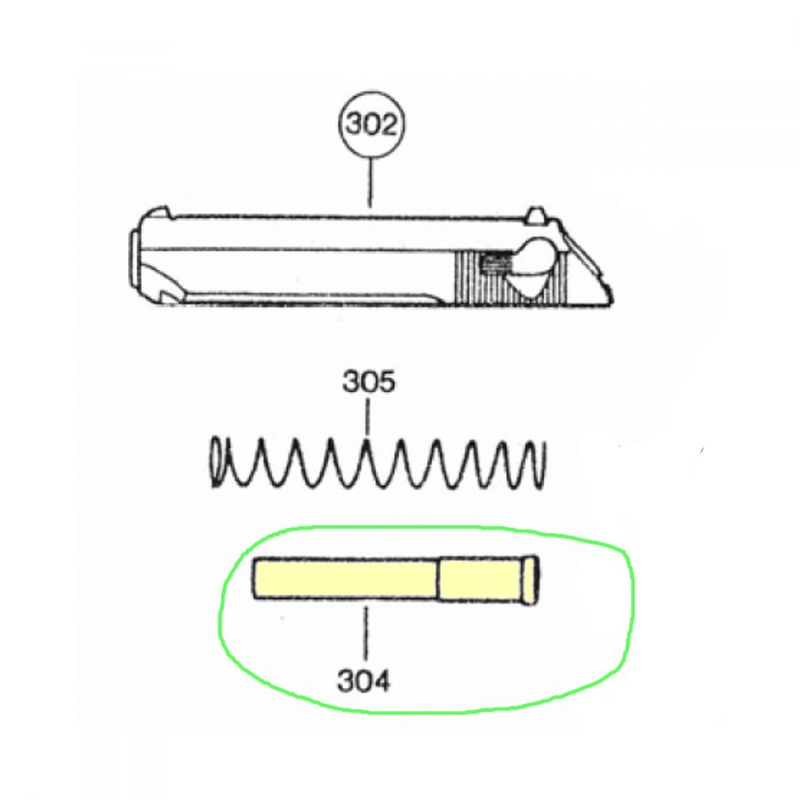 Hlaven - Walther PPK 7,65 mm Browning