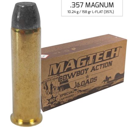 Náboj Magtech 357 Magnum LFN (357L) Cowboy 10,24 g, 158 grs