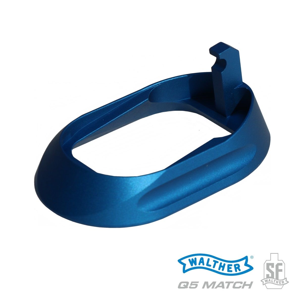 Rozšíření zásobníkové šachty Magwell pro Walther PPQ/Q4/Q5 Blue