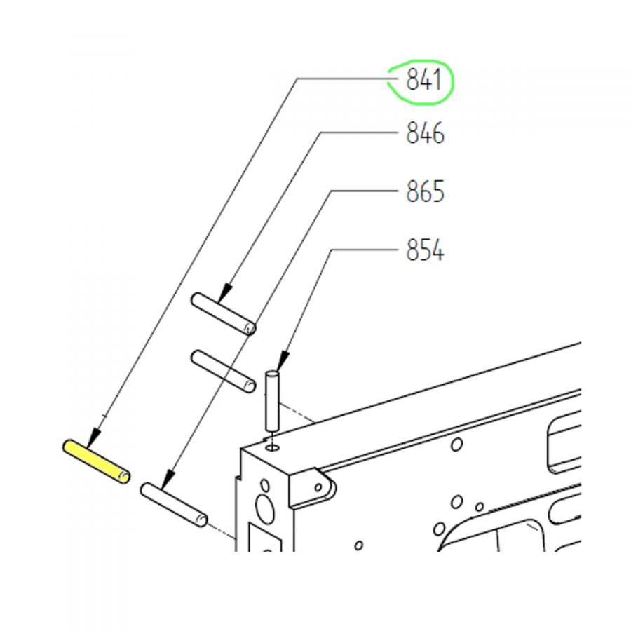 Cep záchytu kohoutu 841 Pardini HP