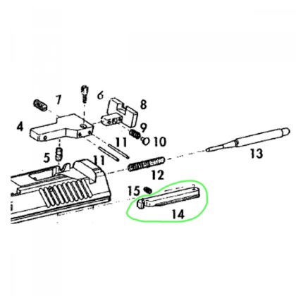Vytahovac cal. 9 Pardini PC/GT