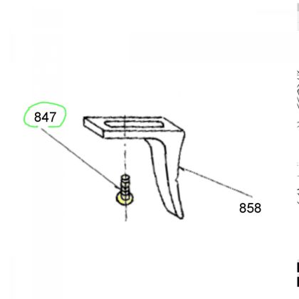 Šroub spoušte 847 Pardini HP