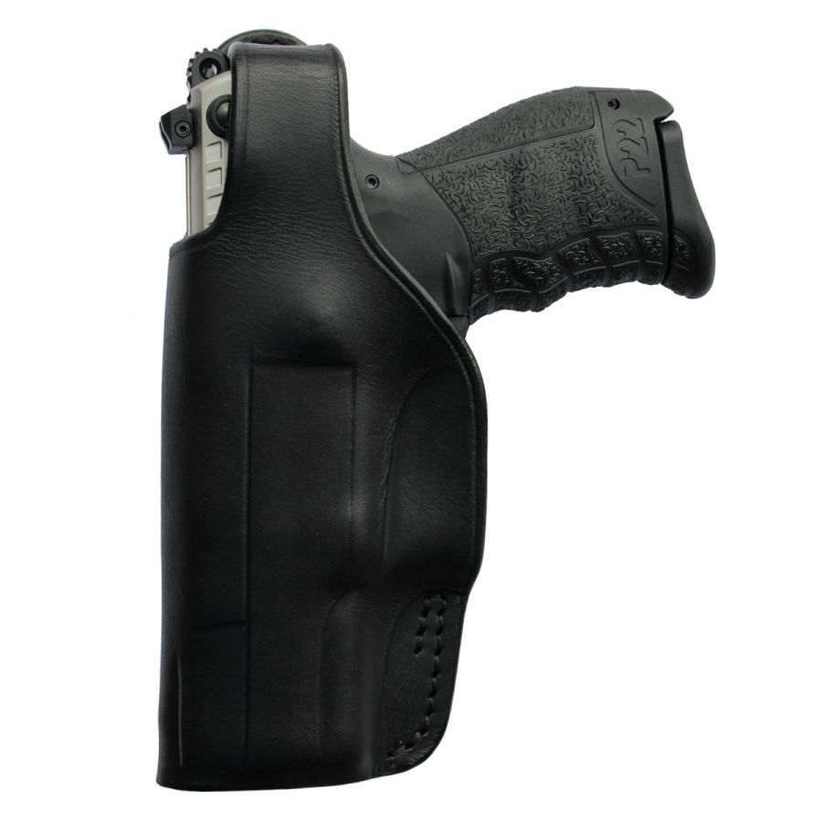 Opaskové pouzdro na pistoli Walther P22, typ SENATOR, kožené, levé