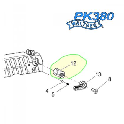 Vnitrní blok sestavy pojistky - Walther PK380 (dríve 2769506)