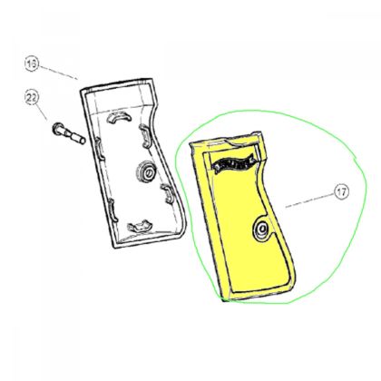 Pažbicka levá - Walther PPK/S 22LR