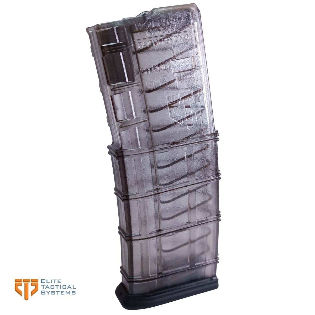 Zásobník ETS pro AR-15, 30 náboju, kourový, Gen 2