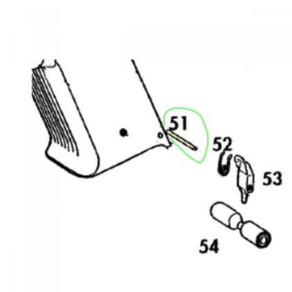 Cep záchytu zásobníku, Pardini PC/GT