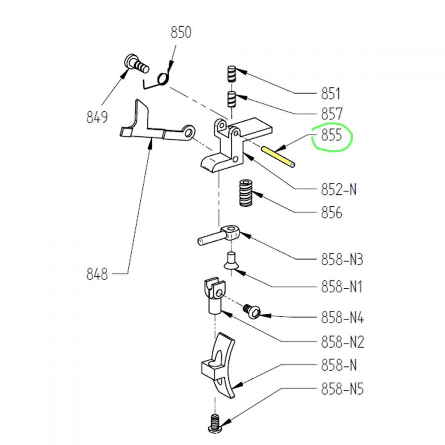 Cep prerušovace Pardini HP