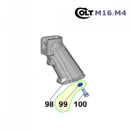 Podložka cepu rukojeti Walther Colt M4/M16
